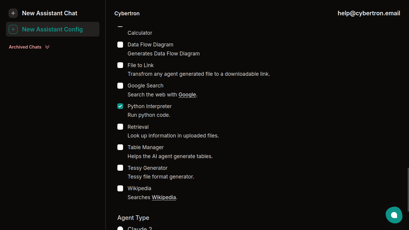 Python Interpreter config